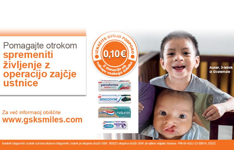 GSK DOBRODELNA AKCIJA SMILE TRAIN