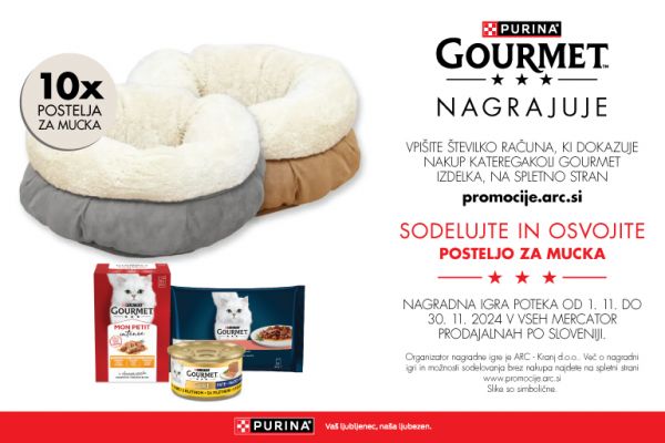 GOURMET nagrajuje v Mercator trgovinah GOURMET nagrajuje v Mercator trgovinah