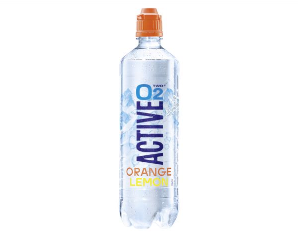 Active O2 Pomaranča - Limona voda z dodanim naravnim kisikom