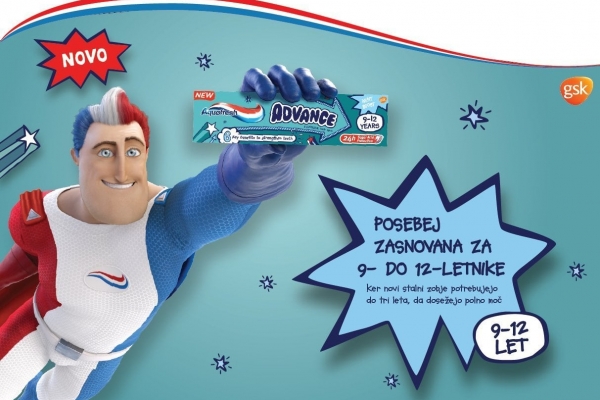 Aquafresh Advance nova otroška zobna pasta