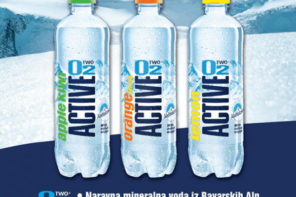Active O2 - vode z dodanim kisikom