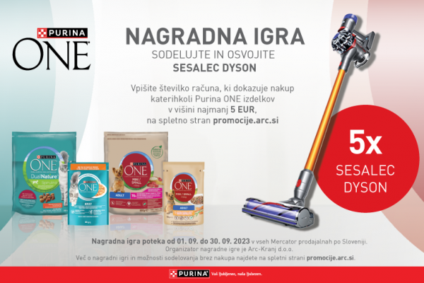 Mercator nagradna igra “Purina ONE nagrajuje“ Mercator nagradna igra “Purina ONE nagrajuje“