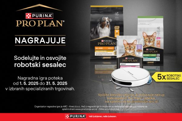 PRO PLAN nagrajuje v TAČKA, PETISH IN HOBY PET CENTER trgovinah PRO PLAN nagrajuje v TAČKA, PETISH IN HOBY PET CENTER trgovinah