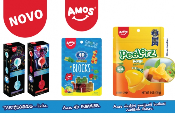 ✨VELIKA NOVICA!✨Postali uradni distributer blagovne znamke Amos za Slovenijo in Hrvaško!✨