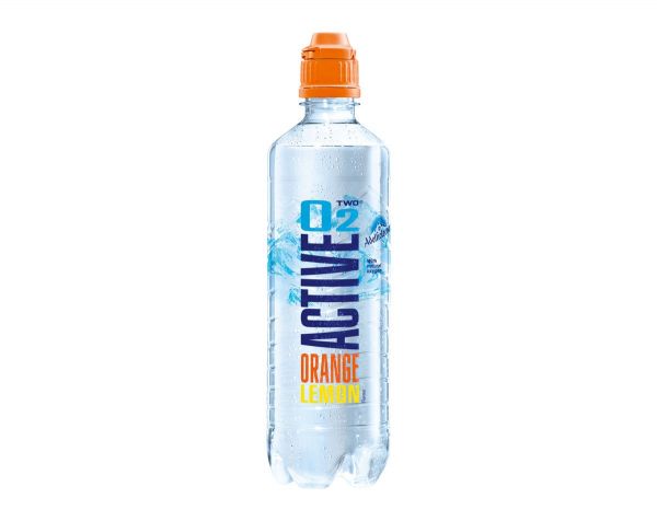 Active O2 Pomaranča - Limona voda z dodanim naravnim kisikom