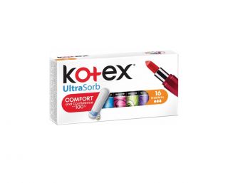 KOTEX UltraSorb Normal 16/1 tamponi