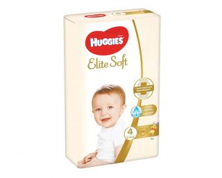 HUGGIES Elite Soft (4) Mega 66/1 plenice