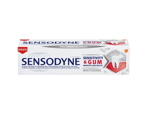 Sensodyne Sensitivity & gum Whitening zobna pasta