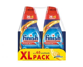 Finish All in One gel 2x650 ml Limona