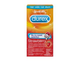 Durex kondomi 12/1 Strawberry Emoji