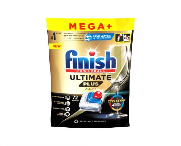 Finish Ultimate Plus All in 1 regular 72 tablet