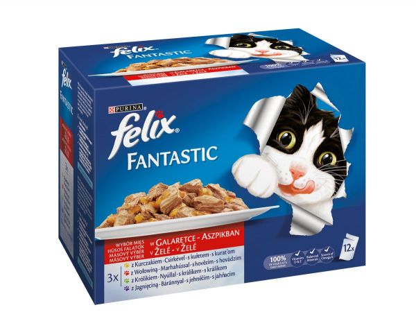 Felix Fantastic - mokra hrana za odrasle mačke