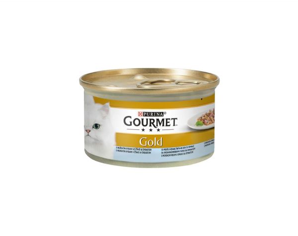 Gourmet Gold koščki mesa v omaki - mokra hrana za mačke