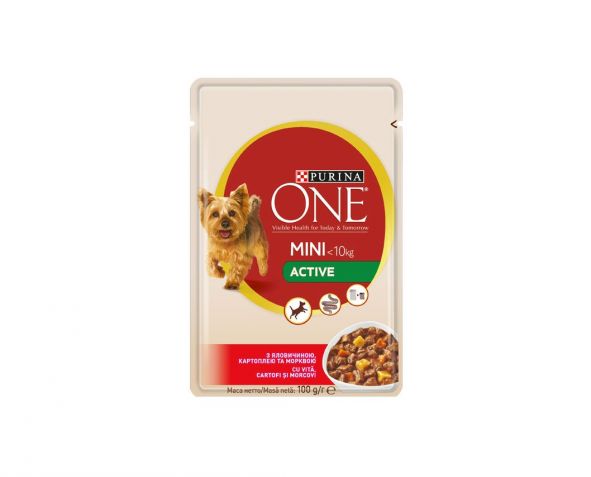 Purina One Active - mokra hrana za aktivne pse manjših pasem